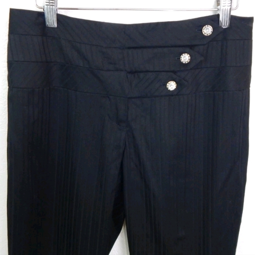 Cache Low Rise Rhinestone Dress Pants - Picture 2 of 5